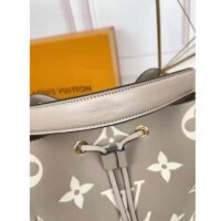 Louis Vuitton LV Women NéoNoé MM Bucket Bag Cream Embossed Grained Cowhide Leather (1)