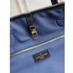 Louis Vuitton LV Women Neverfull MM Tote Black Embossed Cowhide Leather – Image 10