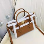 Louis Vuitton LV Women On My Side PM Handbag Caramel Shearling Grained Calf - Imagen 4