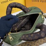 Louis Vuitton LV Women Speedy Bandoulière 25 Handbag Green Econyl Mini Monogram Canvas - immagine 7