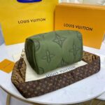 Louis Vuitton LV Women Speedy Bandoulière 25 Handbag Green Econyl Mini Monogram Canvas - immagine 6