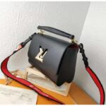 Louis Vuitton LV Women Twist MM Handbg Black Epi Grained Cowhide Leather - Imagen 3