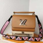 Louis Vuitton LV Women Twist MM Handback Honey Gold Epi Grained Cowhide – Bild 2
