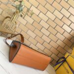 Louis Vuitton LV Women Twist One Handle PM Handbag Brown Taurillon Cowhide - Image 4