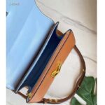 Louis Vuitton LV Women Twist One Handle PM Handbag Brown Taurillon Cowhide - Image 6