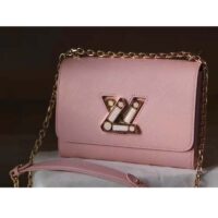 Louis Vuitton LV Women Twist PM Handback Rose Jasmin Epi Cowhide Leather (1)