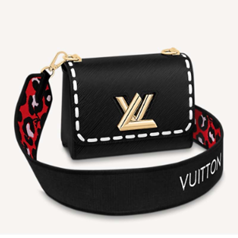 Louis Vuitton - “ Lv “ Epi Wild At Heart Twist Shoulder Bag PM Black