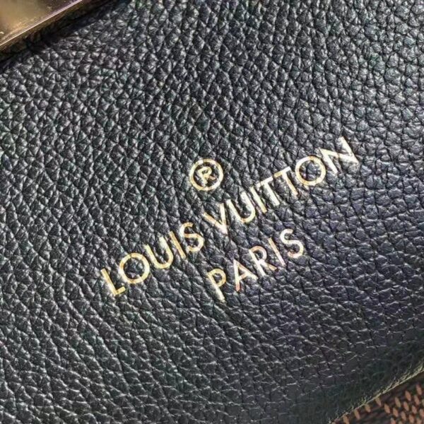 Louis Vuitton LV Women Vavin PM Wallet Black Damier Ebene Coated Canvas (10)