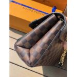 Louis Vuitton LV Women Vavin PM Wallet Black Damier Ebene Coated Canvas - Image 6