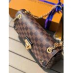 Louis Vuitton LV Women Vavin PM Wallet Black Damier Ebene Coated Canvas - Image 3