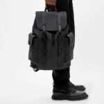 Louis Vuitton Unisex Christopher PM Backpack Taurillon Cowhide Leather – Bild 12