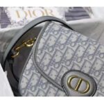 Dior Unisex Medium Dior Bobby Bag Gray Dior Oblique Jacquard - Bild 10