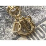 Dior Unisex Small Dior Book Tote Grey Toile De Jouy Embroidery - Bild 9