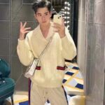 Gucci GG Men Gucci Tiger Knit Sweater Patch Wool Cotton Tiger Flower - Image 13