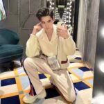 Gucci GG Men Gucci Tiger Knit Sweater Patch Wool Cotton Tiger Flower - Image 12