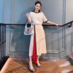 Gucci GG Women Wool GG Piquet Jacquard Polo Shirt Interlocking G Embroidery - Image 9