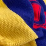 Gucci Men Gucci 100 Wool Sweater Yellow Wool Blue Red Web 100 Intarsia – Bild 8