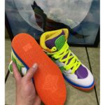 Gucci Unisex GG Gucci Basket Sneaker Green Demetra Rubber Interlocking G Patch - Bild 9