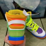 Gucci Unisex GG Gucci Basket Sneaker Green Demetra Rubber Interlocking G Patch - Bild 6