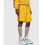 Gucci Unisex GG Gucci Basket Sneaker White Demetra Rubber Interlocking G Patch - Bild 11