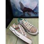Gucci Unisex GG Gucci Tennis 1977 Sneaker Beige Ebony Original Canvas – Bild 4