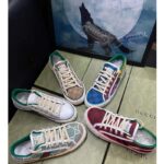 Gucci Unisex GG Gucci Tennis 1977 Sneaker Beige Ebony Original Canvas – Bild 8