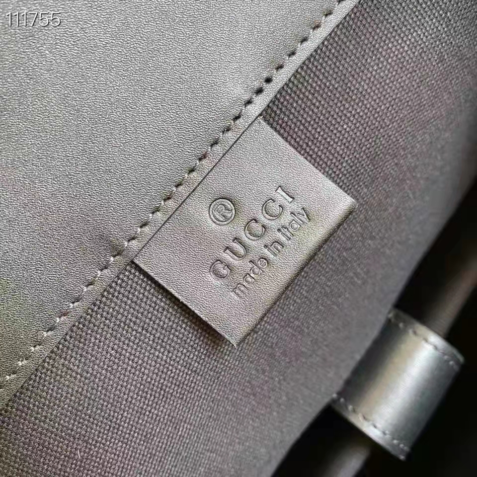 Gucci Unisex Gucci Bestiary Backpack Bag Bees Black GG Supreme Canvas