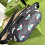 Gucci Unisex Gucci Bestiary Belt Bag Bees Black GG Supreme Canvas - Image 6