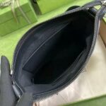 Gucci Unisex Gucci Bestiary Messenger Bag Bees Black GG Supreme Canvas - Imagen 9