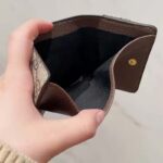 Gucci Unisex The Hacker Project Papier Mini Wallet Beige GG Balenciaga Print – Bild 10