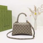 Gucci Unisex The Hacker Project Small Hourglass Bag Beige GG Supreme Canvas - Bild 3