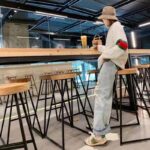 Gucci Women GG Cable Knit Bomber Jacket Off-White Cable Knit Wool - immagine 16