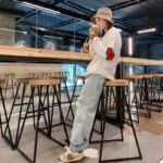 Gucci Women GG Cable Knit Bomber Jacket Off-White Cable Knit Wool - immagine 15