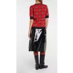 Gucci Women GG Reversible Interlocking G Wool Sweater Crewneck Short Sleeves - Image 12