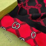 Gucci Women GG Reversible Interlocking G Wool Sweater Crewneck Short Sleeves - Image 9