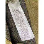 Gucci Women GG Tiger Jacquard Vest Gold Green Tiger Flower Extra Fine Lurex Crewneck – Bild 9