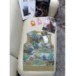 Gucci Women GG Tiger Jacquard Vest Gold Green Tiger Flower Extra Fine Lurex Crewneck – Bild 2