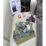 Gucci Women GG Tiger Jacquard Vest Gold Green Tiger Flower Extra Fine Lurex Crewneck – Bild 5