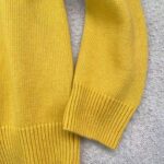 Gucci Women Gucci 100 Wool Sweater Yellow Wool Blue Red Web 100 Intarsia – Bild 7