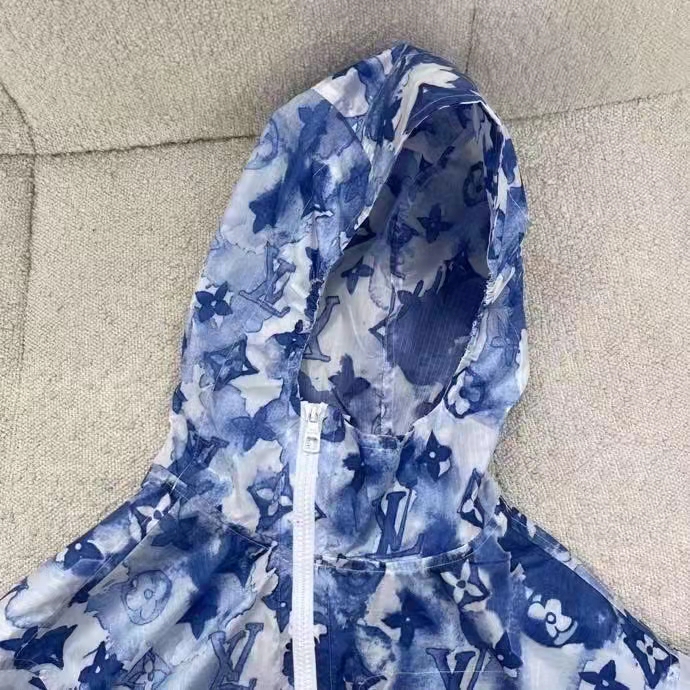 Louis Vuitton® Blue Watercolor Windbreaker