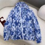 Louis Vuitton LV Women Blue Watercolor Windbreaker 100% Polyamide Indigo Regular Fit – Bild 2