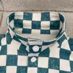 Louis Vuitton LV Women Damier Denim Trunker Jacket Ocean Cotton Regular Fit – Bild 6