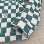 Louis Vuitton LV Women Damier Denim Trunker Jacket Ocean Cotton Regular Fit – Bild 9