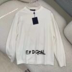 Louis Vuitton LV Men End Goal LV Crewneck 100% Cotton White - Bild 2