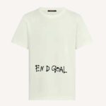 Louis Vuitton LV Herr End Goal LV Crewneck 100% Bomull Vit