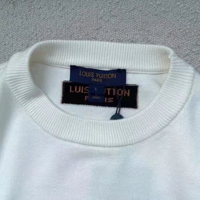 Louis Vuitton End Goal LV Crewneck White pour femmes