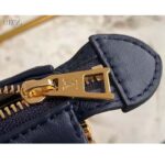 Louis Vuitton LV Unisex Coussin PM Handbag Navy Blue Denim-Printed Lambskin - Bild 8