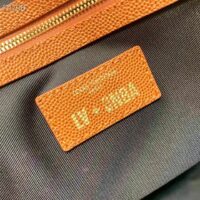 Louis Vuitton LV Unisex Keepall Trio Pocket Travel Bag Brown Monogram Canvas (9)