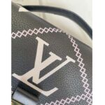 Louis Vuitton LV Women Pochette Metis Bag Black Embroidered Embossed Supple Grained Cowhide - Image 7