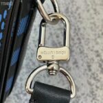 Louis Vuitton LV Unisex Studio Messenger Blue 3D Damier Infini Cowhide Leather - Image 9